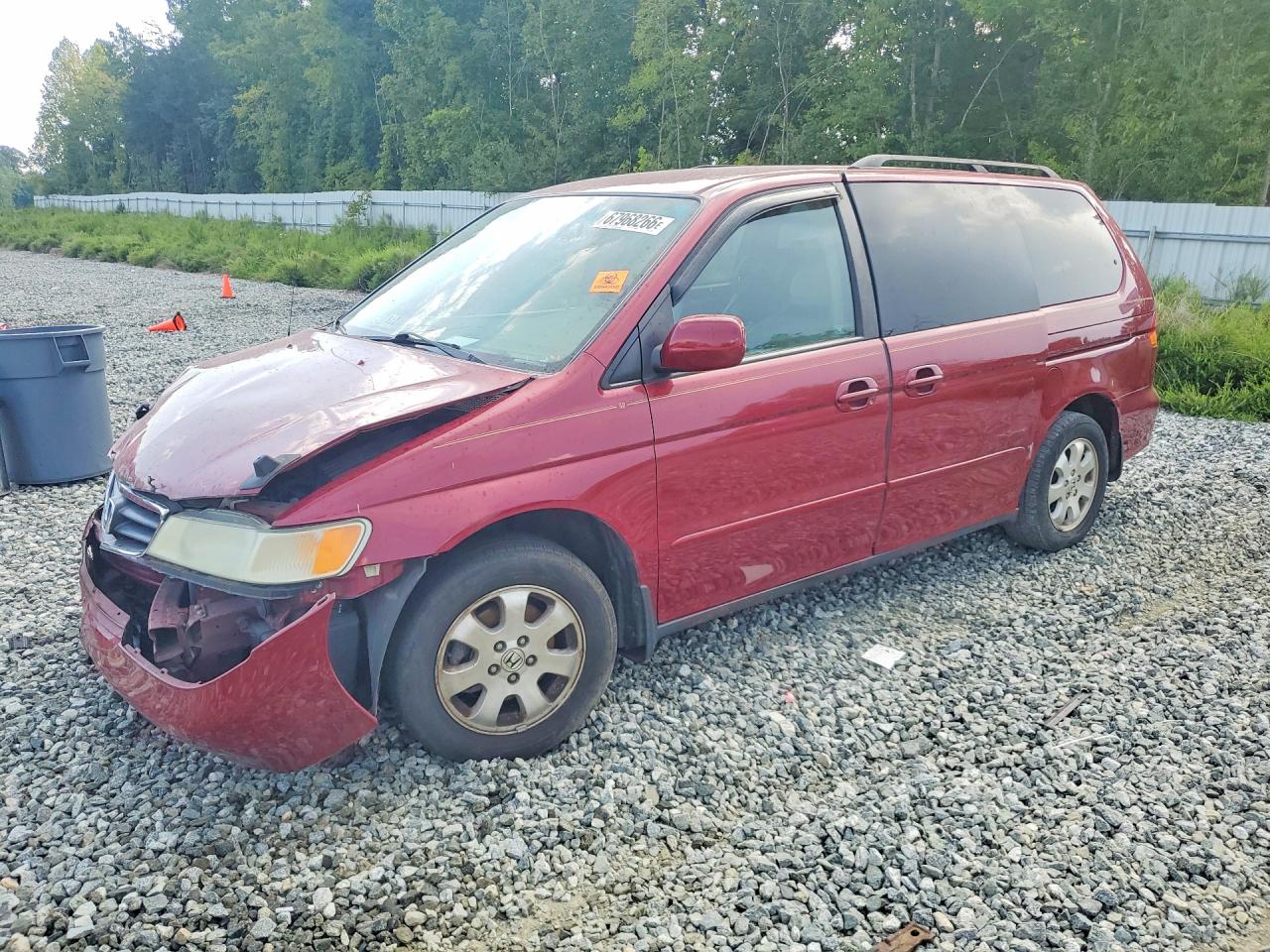 2004 HONDA ODYSSEY EXL | 5FNRL18964B110355 | UPCARS