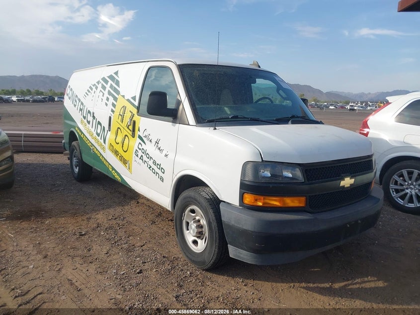 2018 CHEVROLET EXPRESS 2500 WORK VAN | 1GCWGBFP7J1282543 | UPCARS