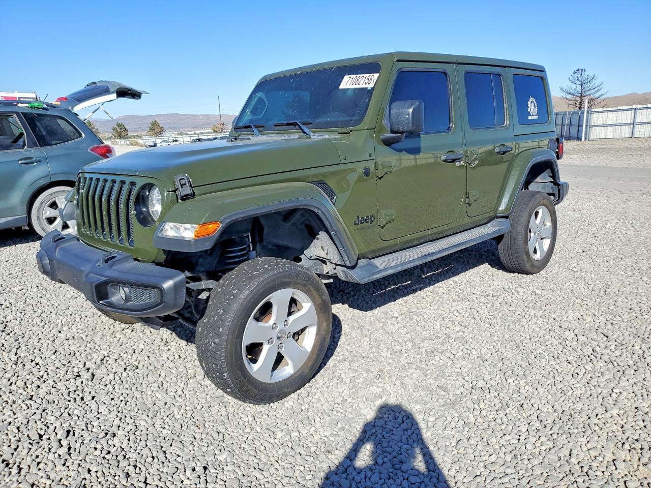 2021 JEEP WRANGLER SAHARA | 1C4HJXEN8MW656916 | UPCARS