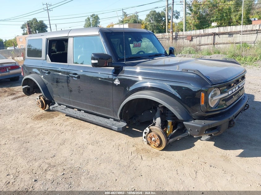 2023 FORD BRONC OUTER BANKS | 1FMEE5DP1PLA95734 | UPCARS