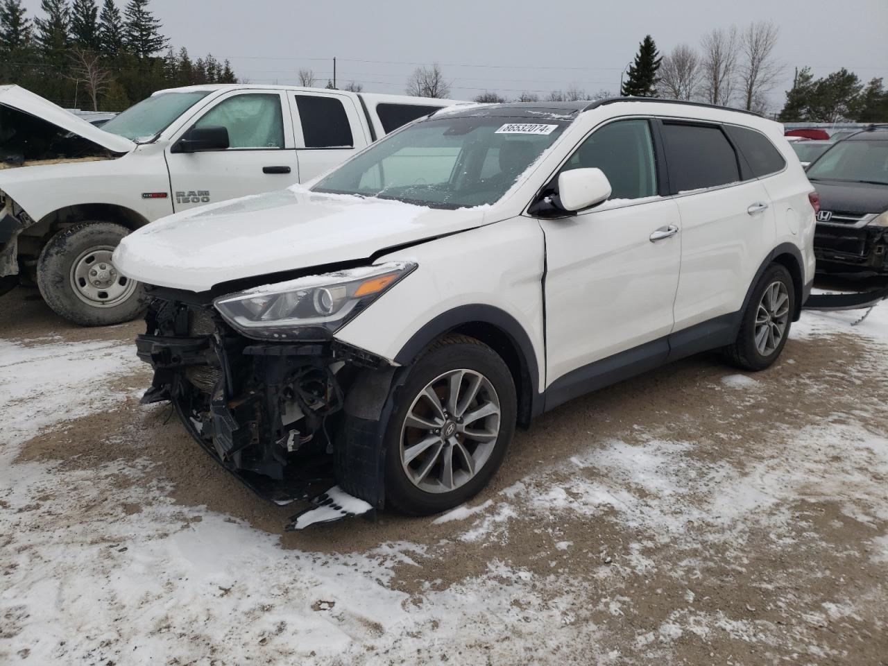 2017 HYUNDAI SANTA FE SE | KM8SNDHF0HU210883 | UPCARS