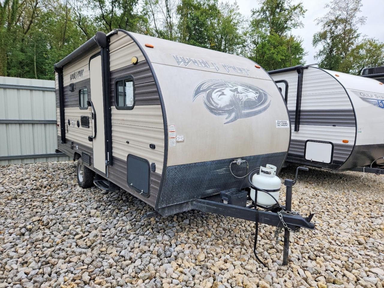 2017 FORESRIVER WOLF PUP FOREST RIVER  CAMPER | 4X4TCK616HK040948 | UPCARS