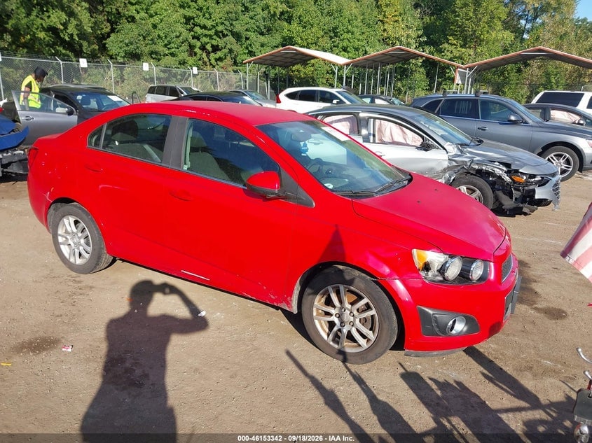 2013 CHEVROLET SONIC LT AUTO | 1G1JC5SG6D4123909 | UPCARS