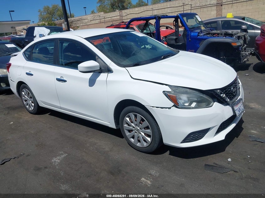 2016 NISSAN SENTRA S | 3N1AB7AP7GY223688 | UPCARS