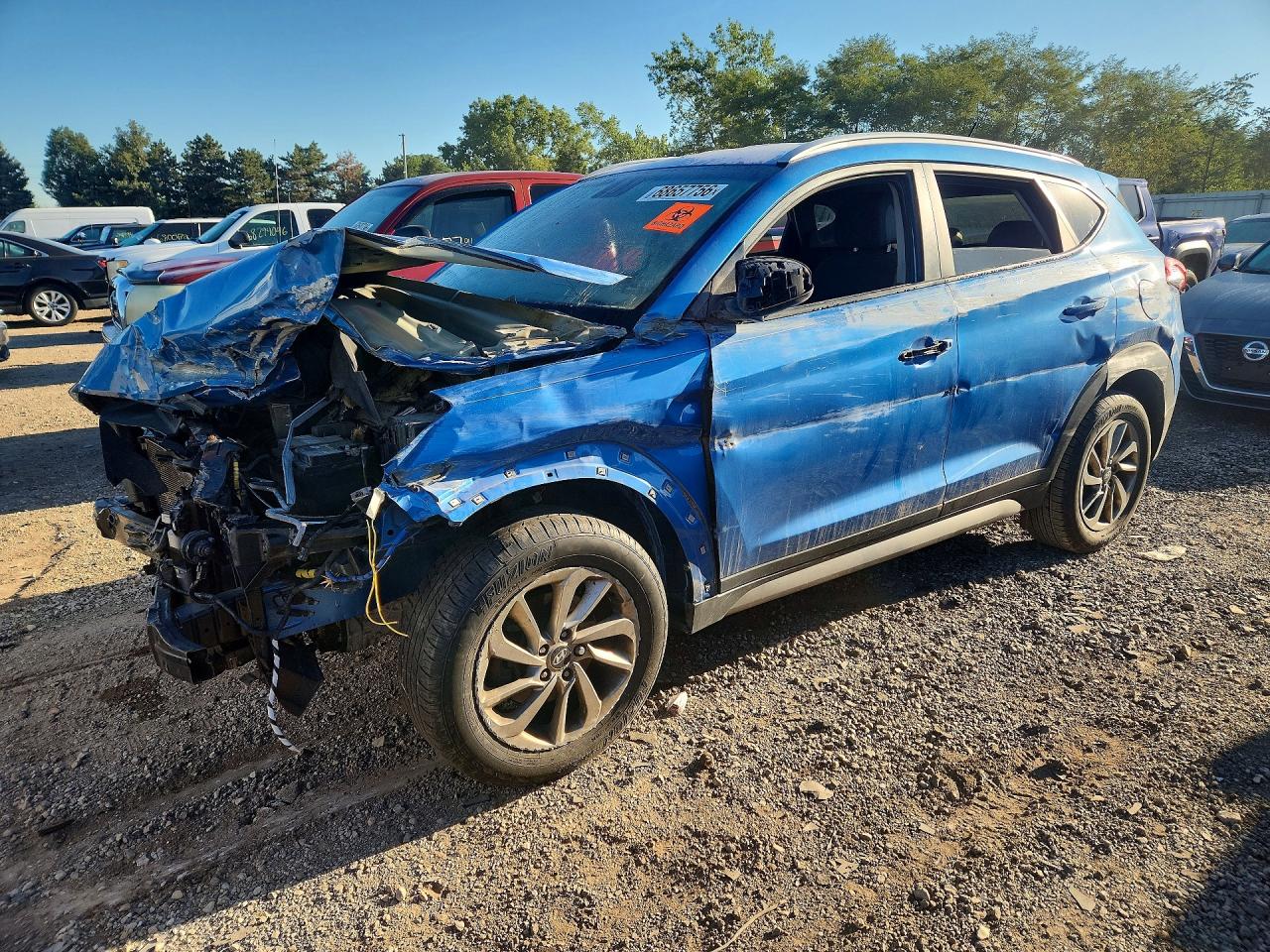 2017 HYUNDAI TUCSON SE | KM8J33A49HU252327 | UPCARS