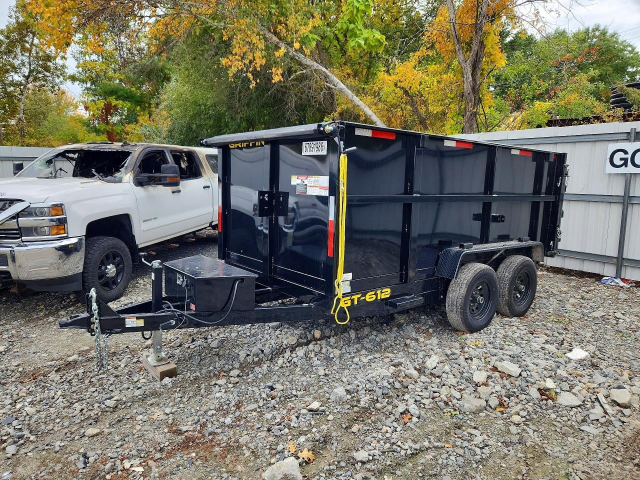 2026 CHUBBSTEEL UNKNOWN CHUBBS STEEL GRIFFEN GT-612/52 DUMP TRAILER | 56WBU1225TE047798 | UPCARS