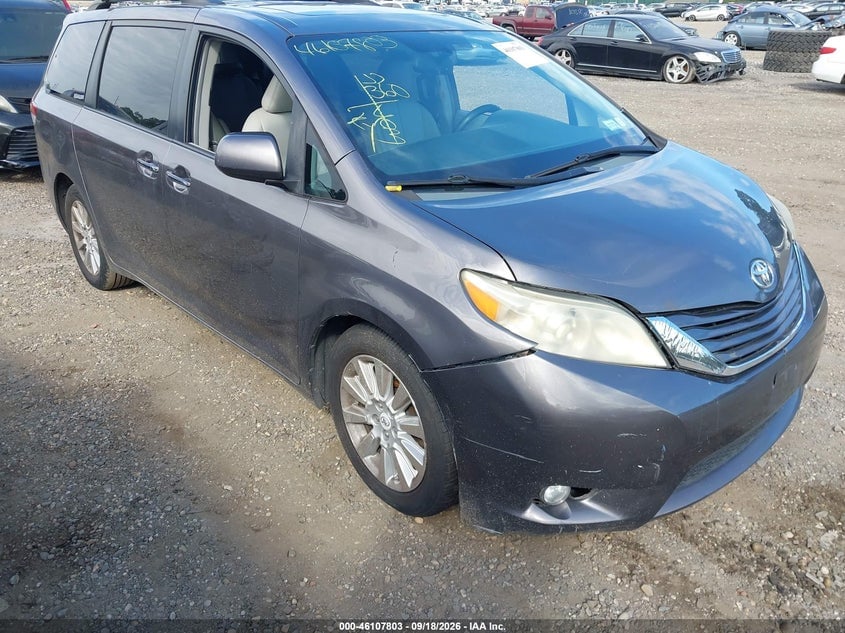 2011 TOYOTA SIENNA XLE | 5TDDK3DC6BS002255 | UPCARS