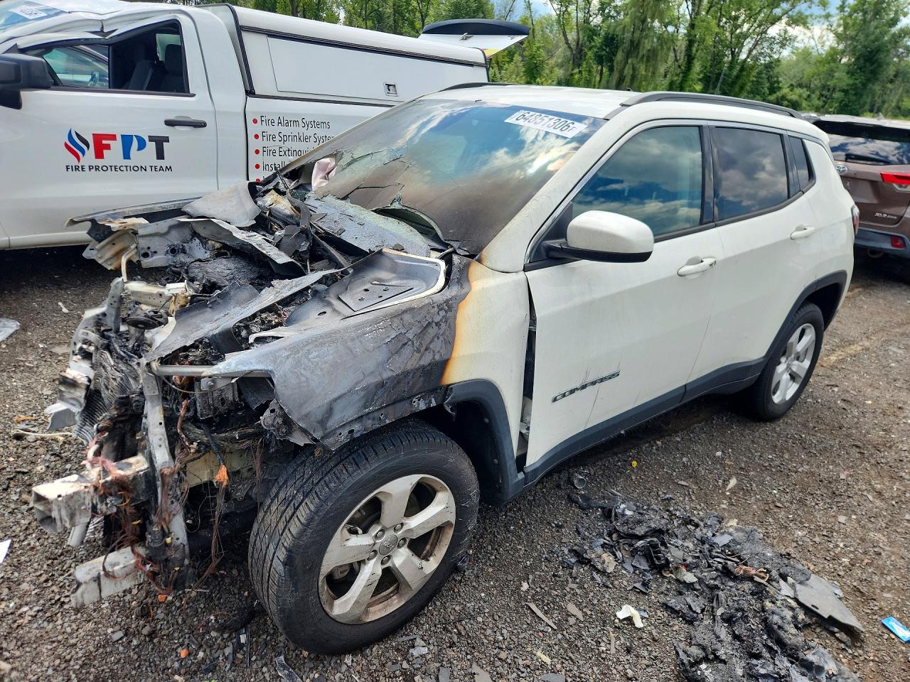 2021 JEEP COMPASS LATITUDE | 3C4NJDBBXMT544104 | UPCARS