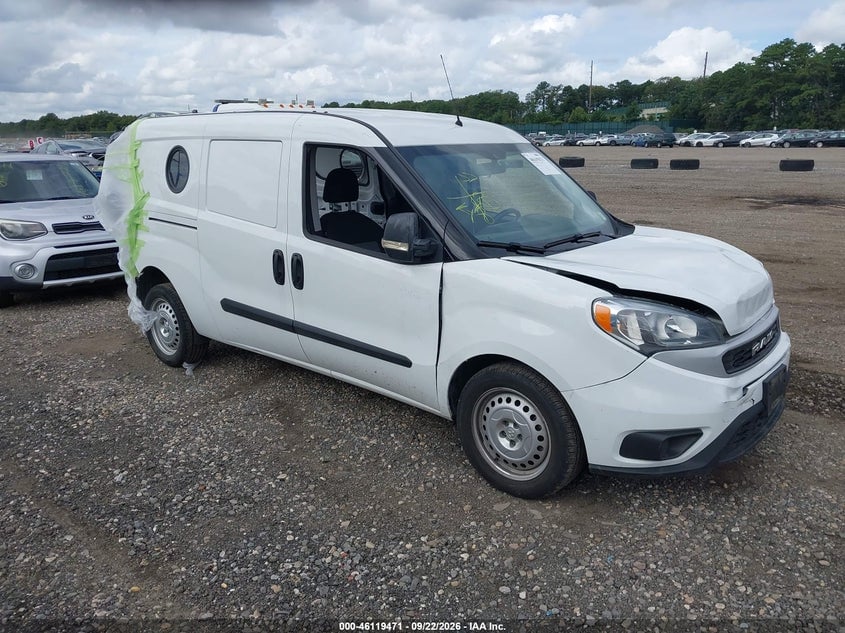2022 RAM PROMASTER CITY CARGO VAN | ZFBHRFAB2N6X59025 | UPCARS