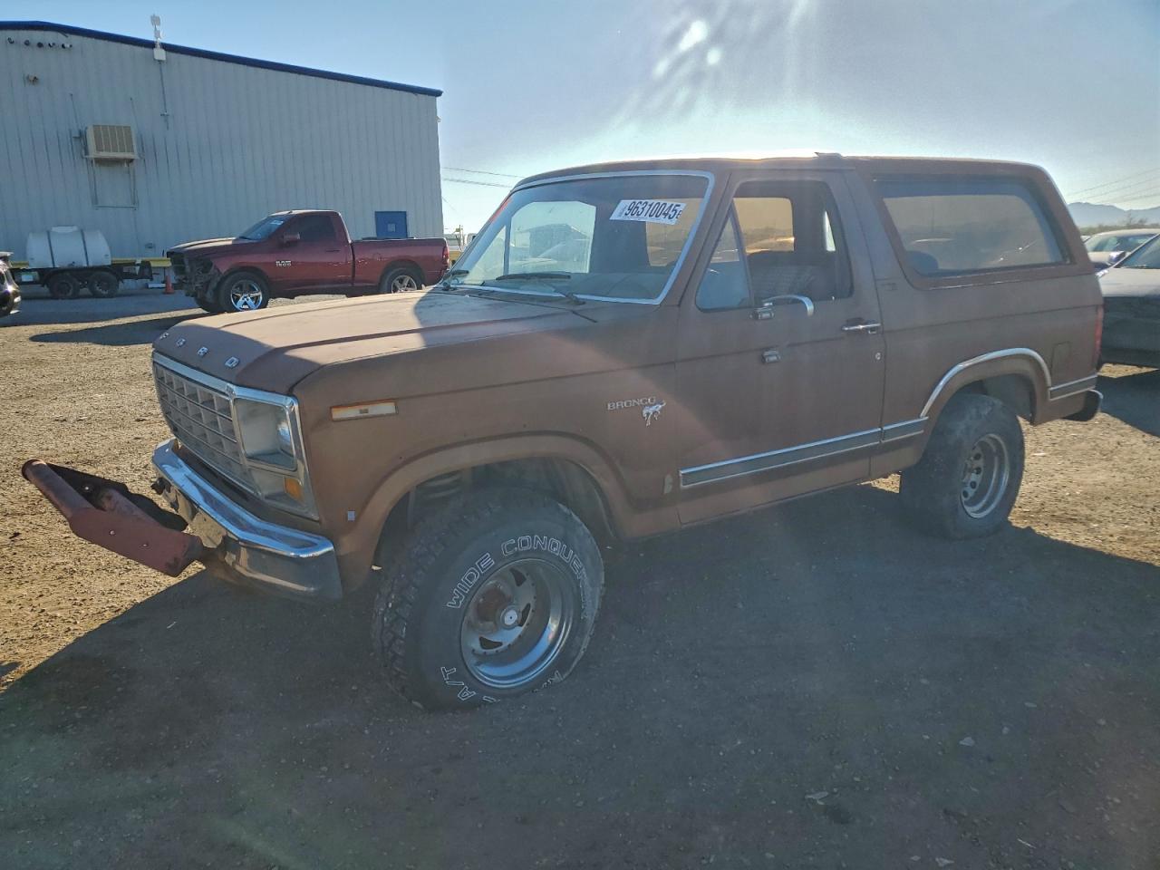1981 FORD BRONCO | 1FMDU15G8BLA63099 | UPCARS