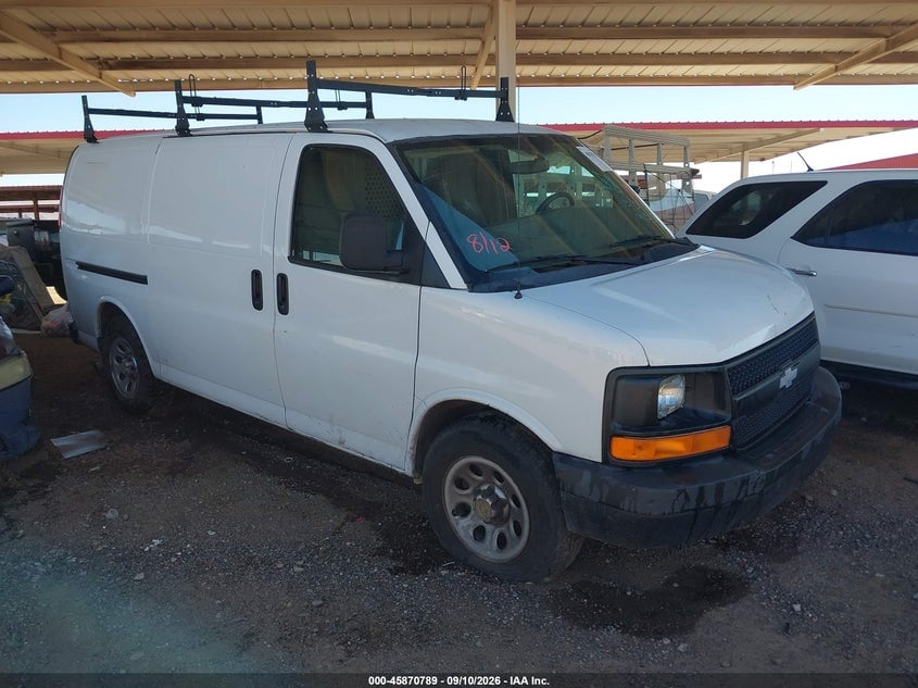 2011 CHEVROLET EXPRESS 1500 WORK VAN | 1GCSGAFX9B1176704 | UPCARS