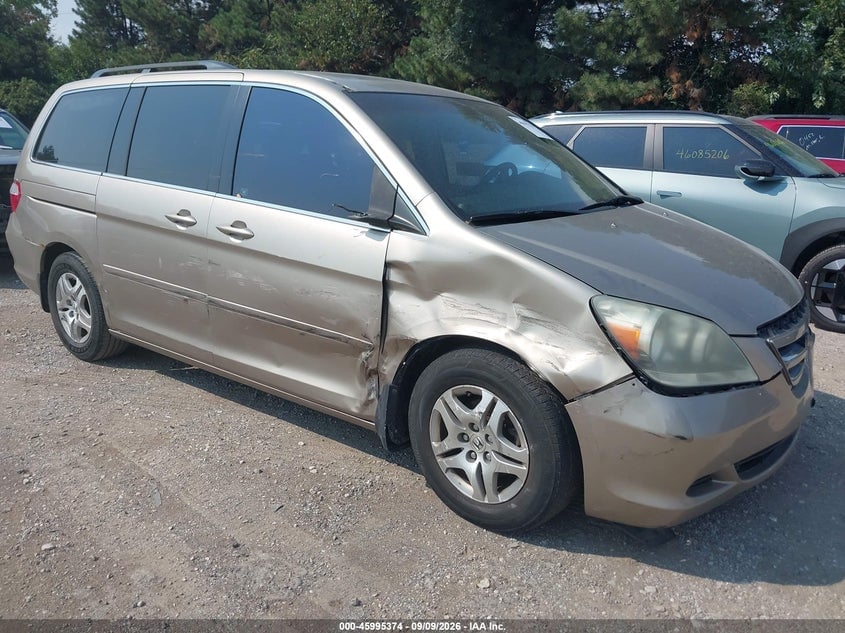 2005 HONDA ODYSSEY EX-L | 5FNRL38755B132617 | UPCARS