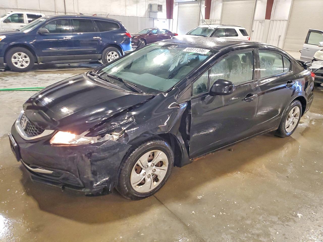 2013 HONDA CIVIC LX | 2HGFB2F51DH501291 | UPCARS