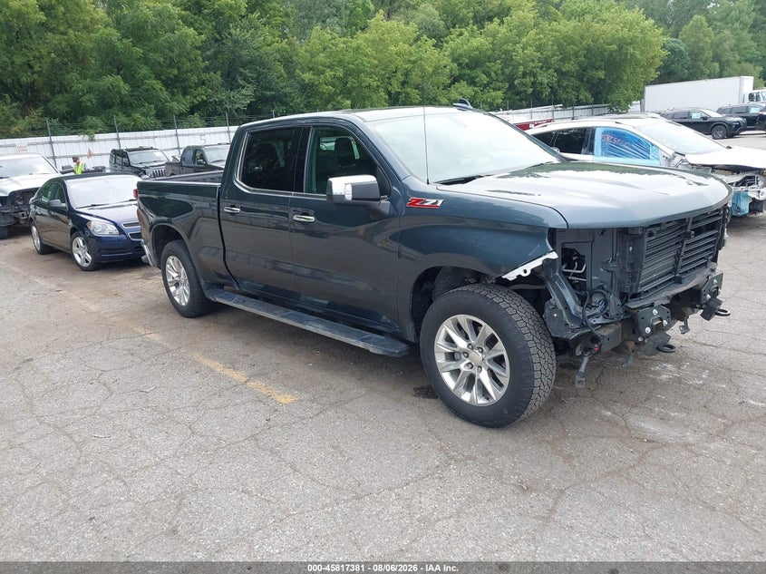 2022 CHEVROLET SILVERADO 1500 LTD 4WD  STANDARD BED LTZ | 1GCUYGED9NZ111907 | UPCARS