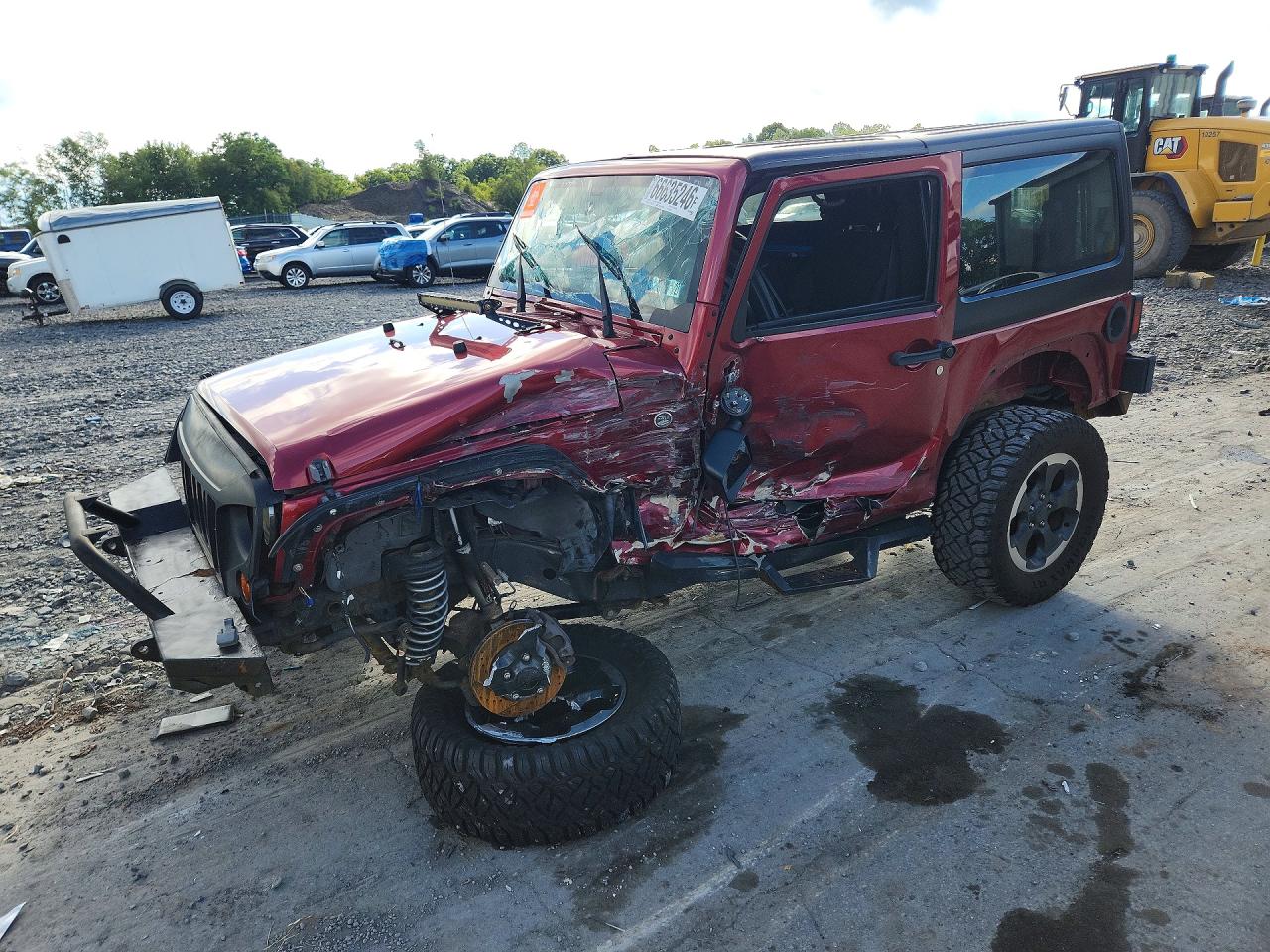 2013 JEEP WRANGLER SPORT | 1C4AJWAG9DL590221 | UPCARS