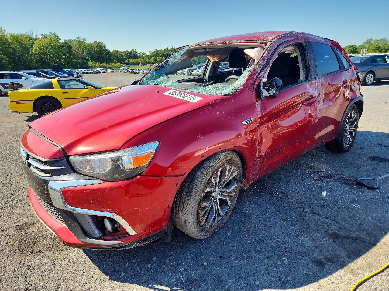2019 MITSUBISHI OUTLANDER ES | JA4AR3AU3KU014056 | UPCARS