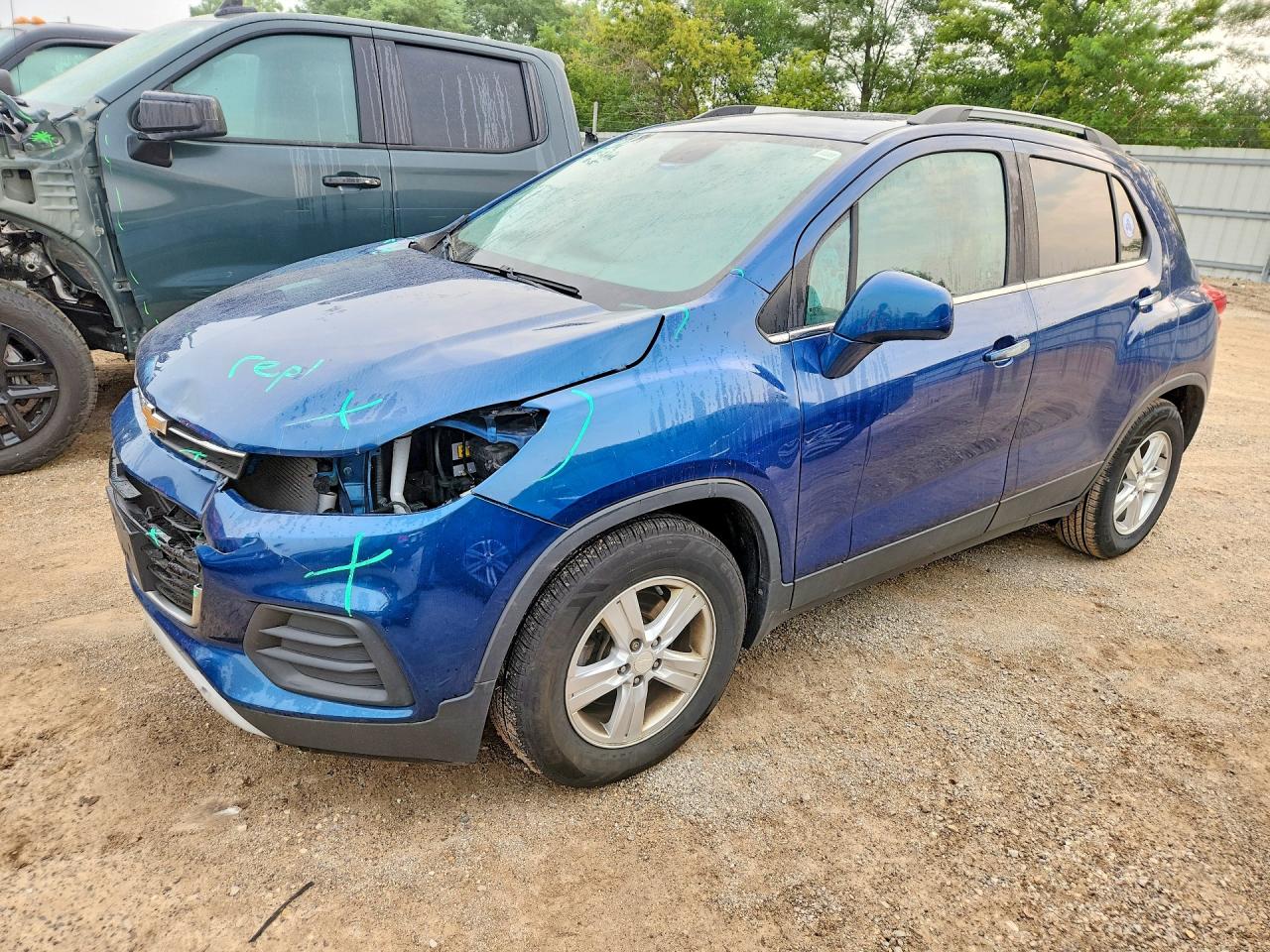2019 CHEVROLET TRAX 1LT | 3GNCJLSB6KL263536 | UPCARS