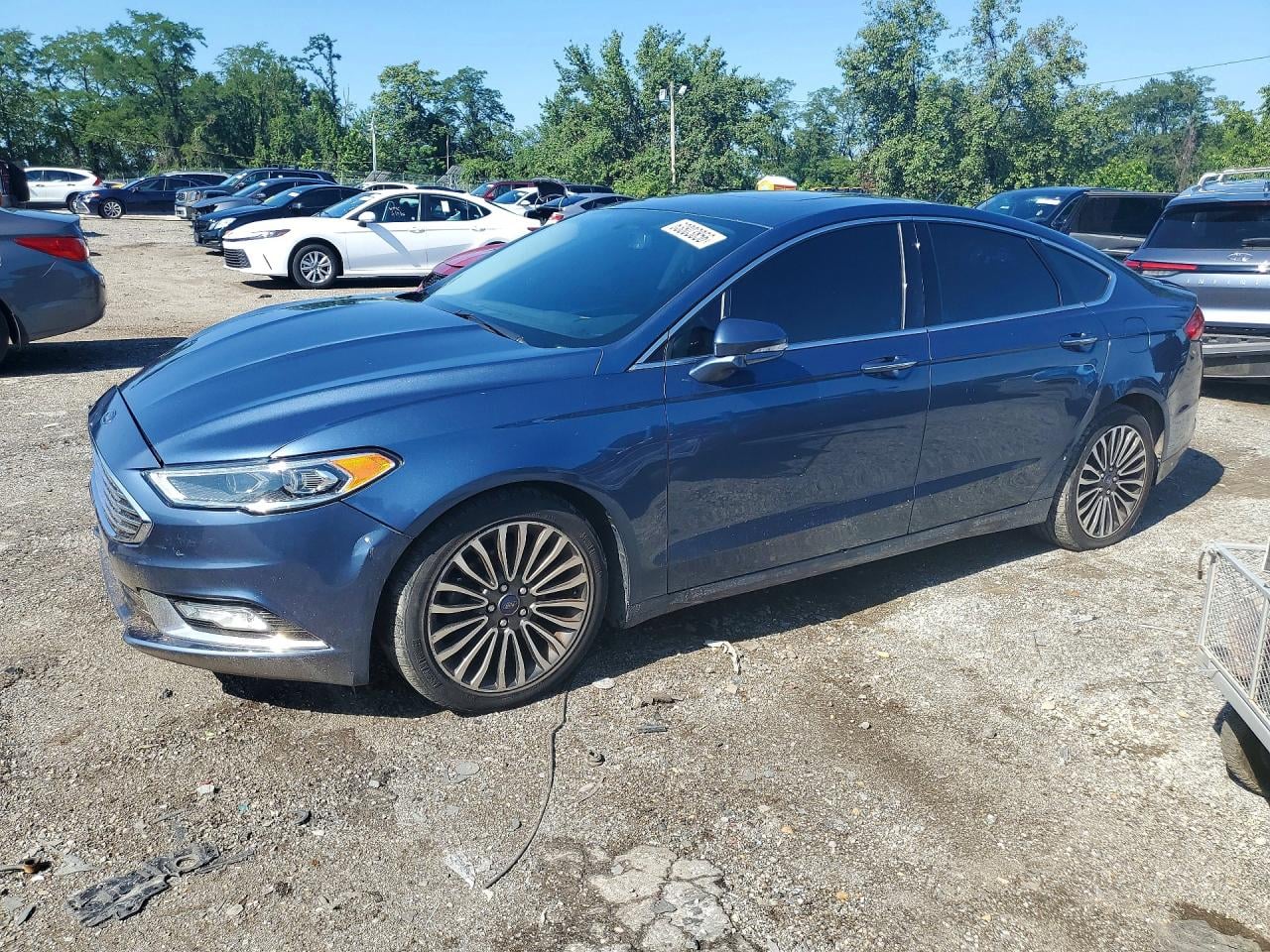 2018 FORD FUSION TITANIUM/PLATINUM | 3FA6P0D96JR207224 | UPCARS