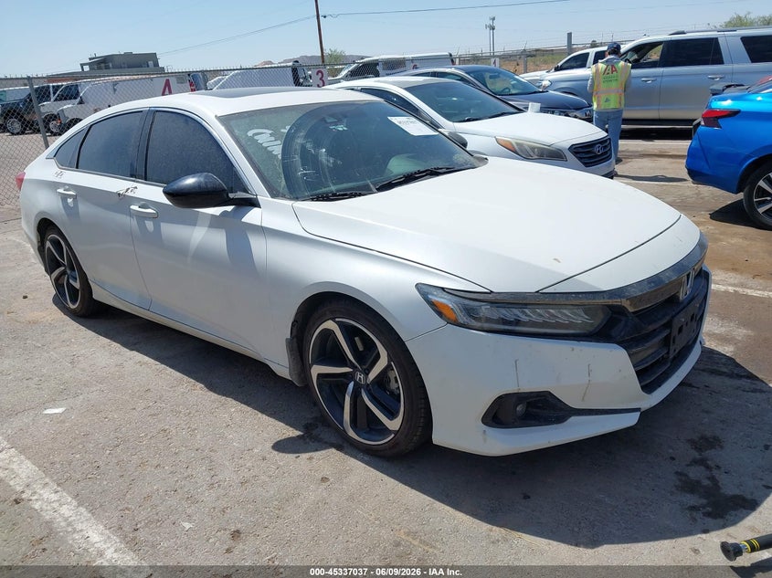 2021 HONDA ACCORD SPORT 2.0T | 1HGCV2F33MA021406 | UPCARS