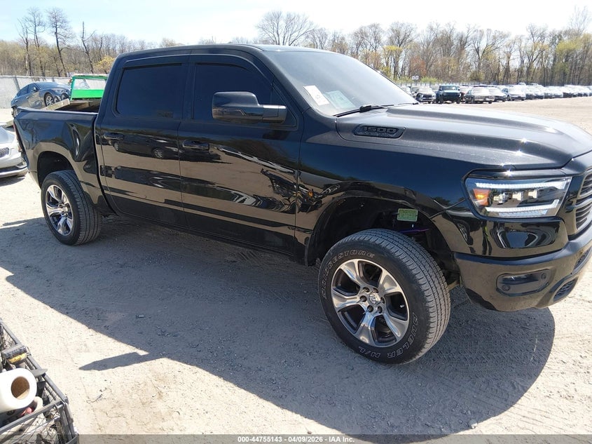 2019 RAM 1500 BIG HORN/LONE STAR  4X4 5'7 BOX | 1C6SRFFT0KN859556 | UPCARS