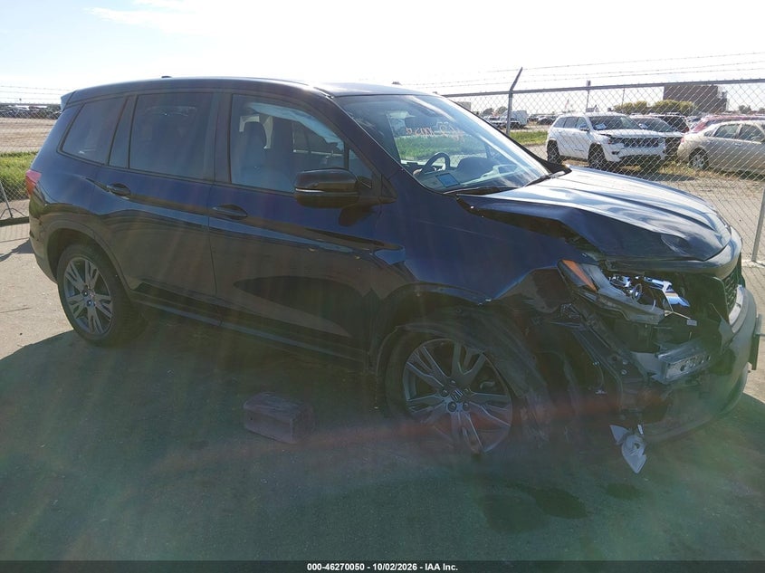 2020 HONDA PASSPORT AWD EX-L | 5FNYF8H59LB002450 | UPCARS