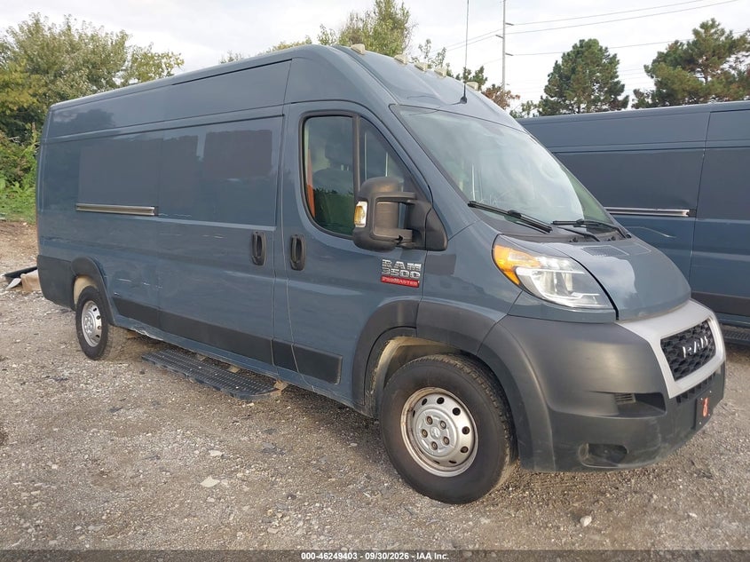 2020 RAM PROMASTER 3500 CARGO VAN HIGH ROOF 159 WB EXT | 3C6URVJG9LE117529 | UPCARS