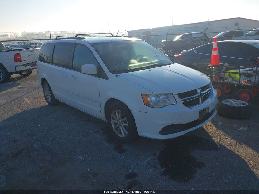 2016 DODGE GRAND CARAVAN SXT | 2C4RDGCG3GR255853 | UPCARS