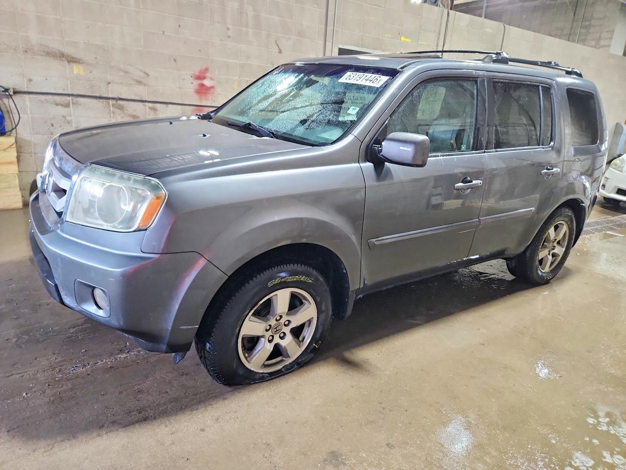 2011 HONDA PILOT EXL | 5FNYF4H65BB007354 | UPCARS