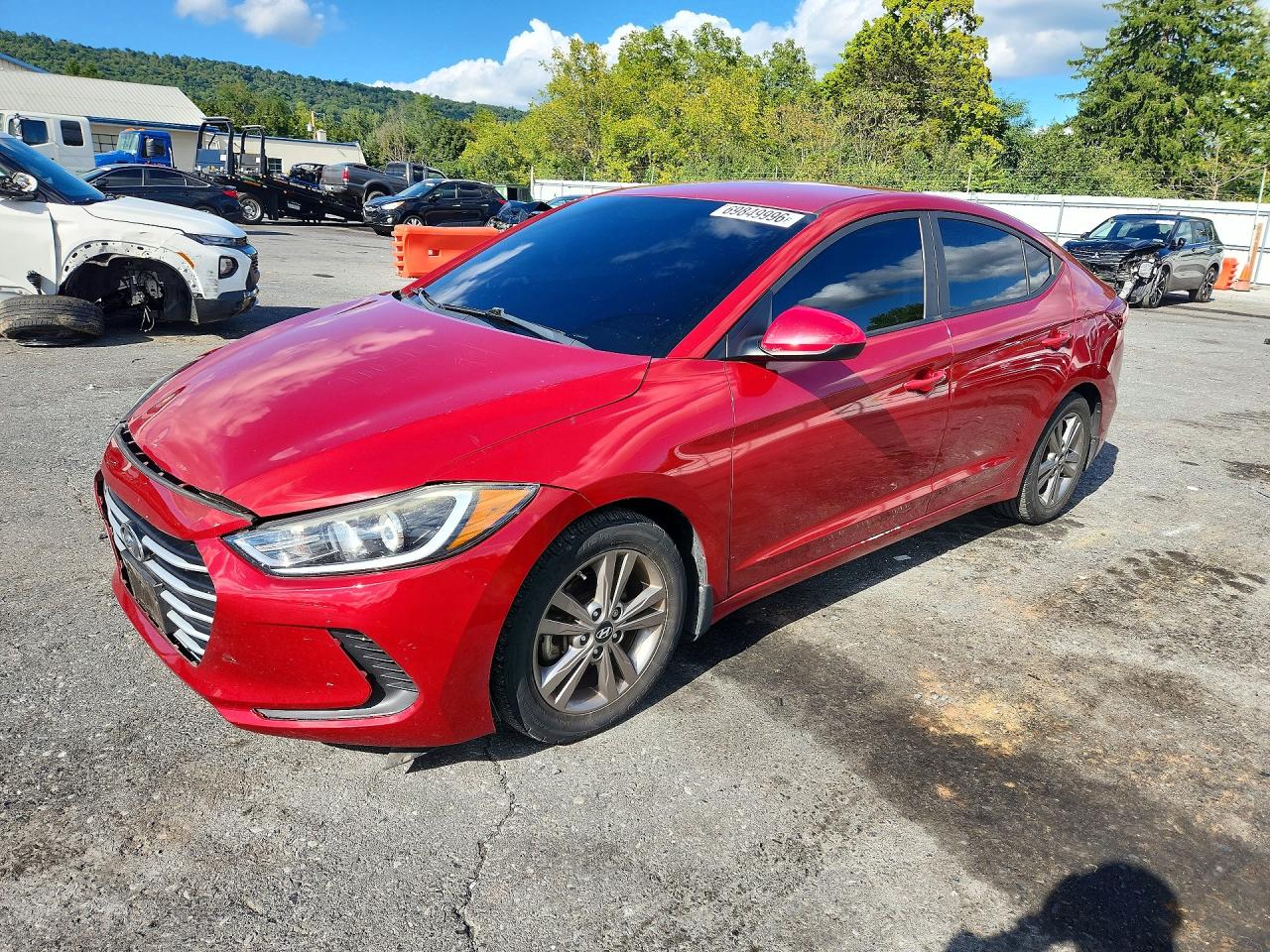 2017 HYUNDAI ELANTRA SE | KMHD84LF7HU074159 | UPCARS