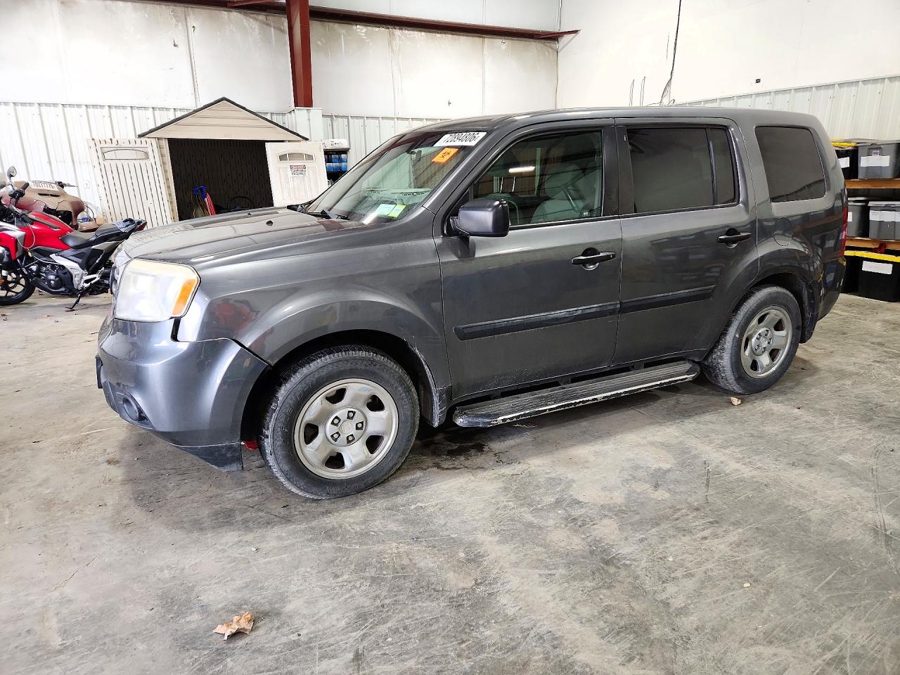 2012 HONDA PILOT LX | 5FNYF4H28CB036751 | UPCARS
