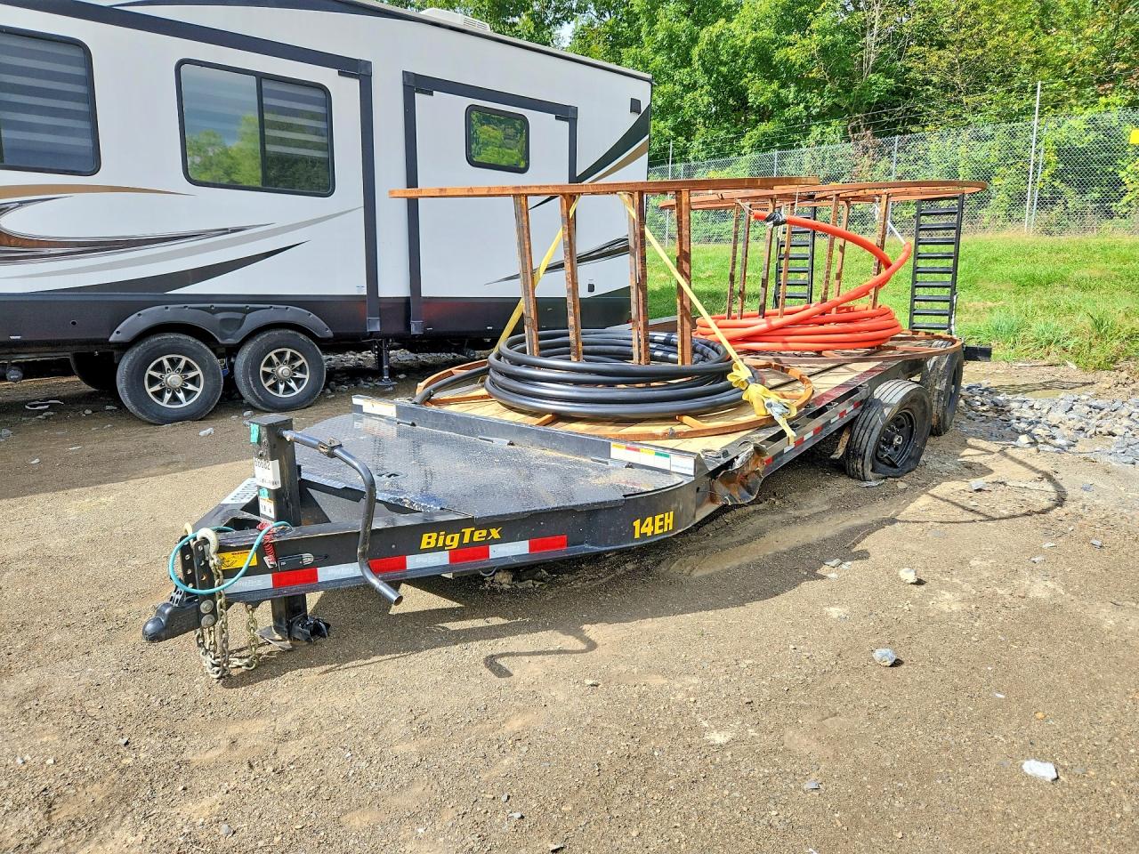 2026 BIG TEX UTILITY TR 14EH-20D3A-KRBK EQUIPMENT TRAILER | 16V1C2625T2466682 | UPCARS
