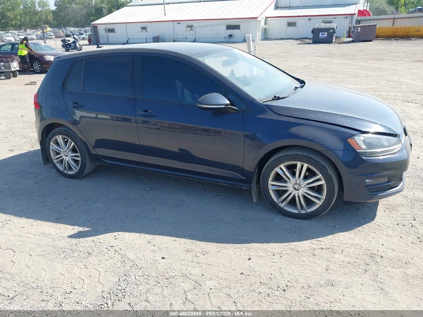2015 VOLKSWAGEN GOLF TDI SE 4-DOOR | 3VWRA7AU2FM066907 | UPCARS