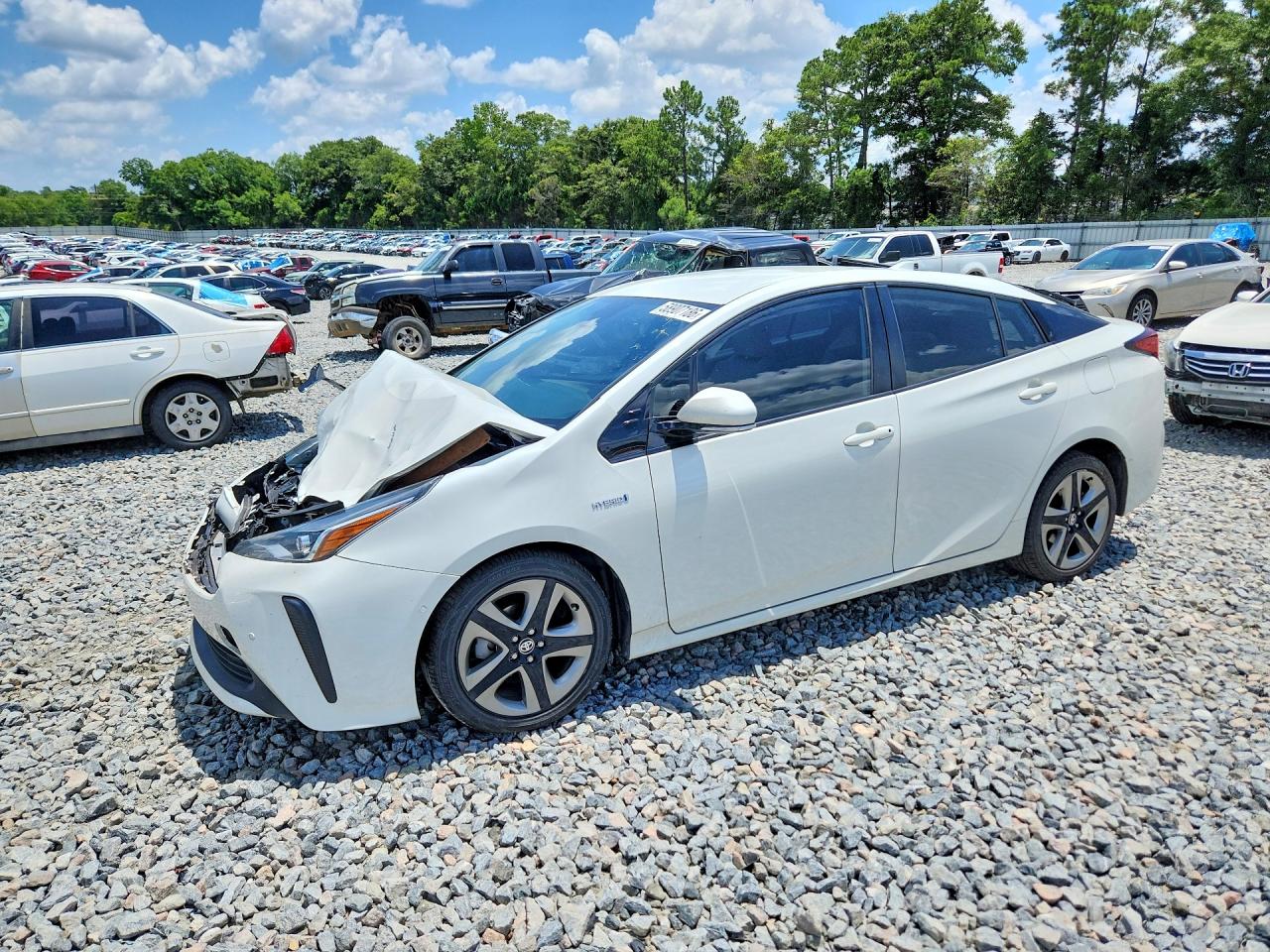 2019 TOYOTA PRIUS XLE | JTDKARFU5K3074651 | UPCARS