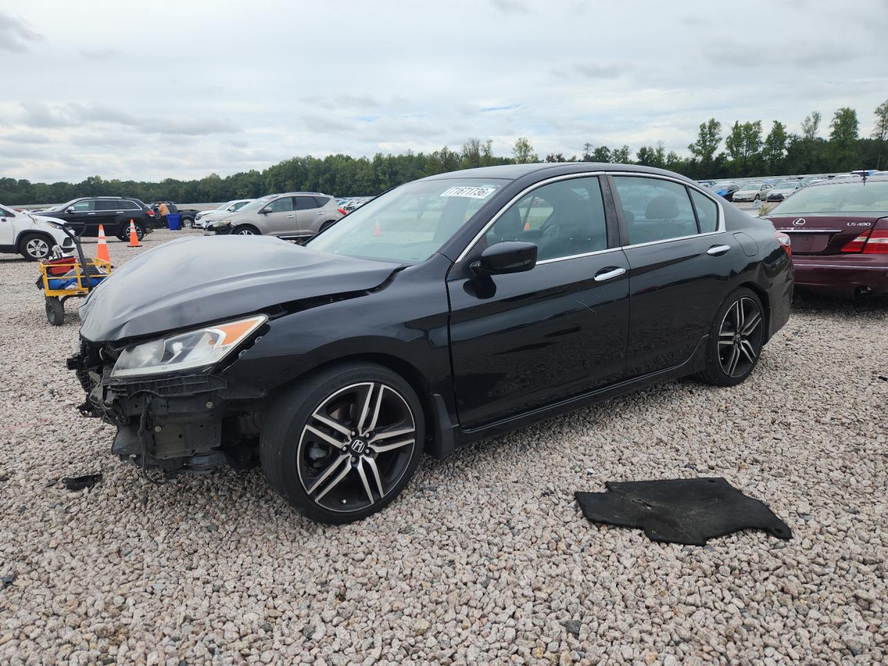 2017 HONDA ACCORD SPORT | 1HGCR2F59HA050887 | UPCARS