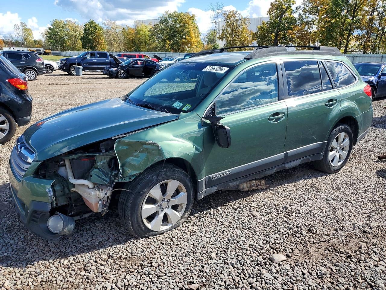 2013 SUBARU OUTBACK 2.5I PREMIUM | 4S4BRBCC4D1241670 | UPCARS