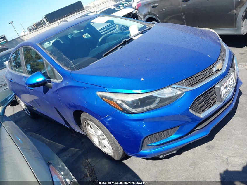 2016 CHEVROLET CRUZE LT AUTO | 1G1BE5SM2G7302603 | UPCARS