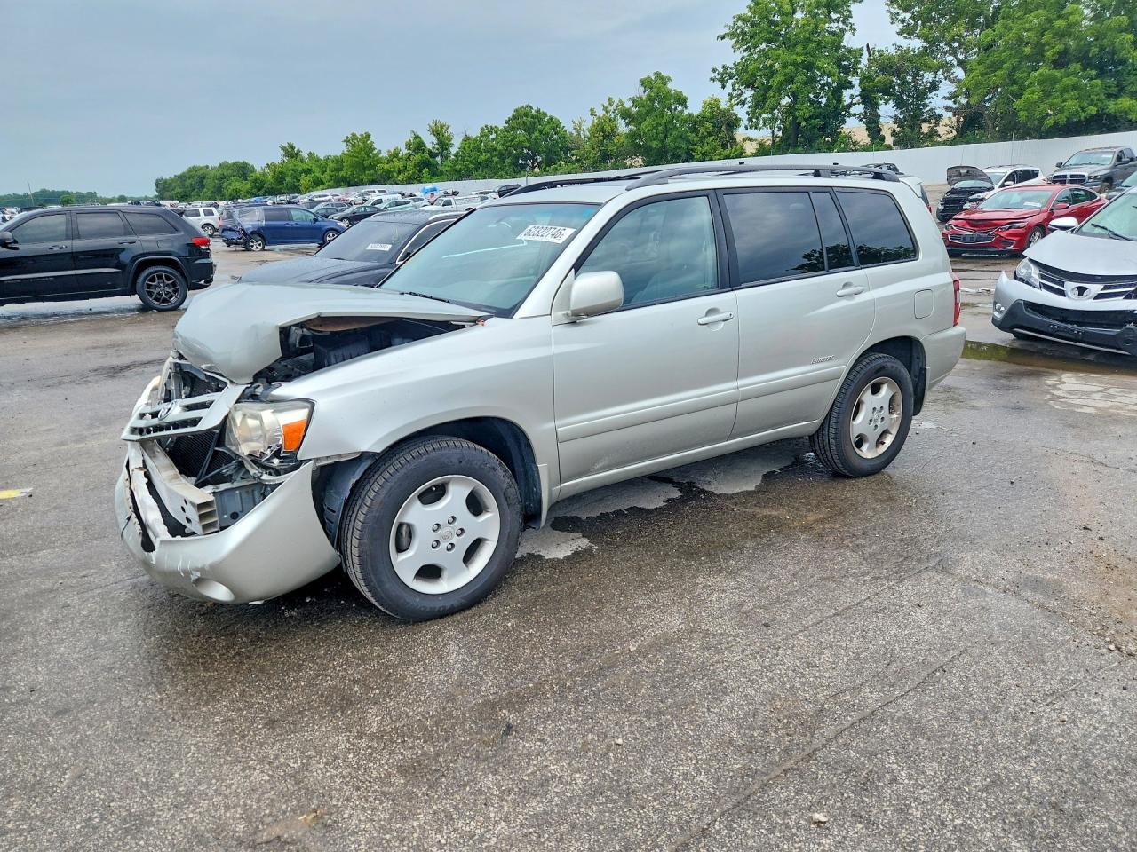 2007 TOYOTA HIGHLANDER LIMITED | JTEEP21A870200182 | UPCARS