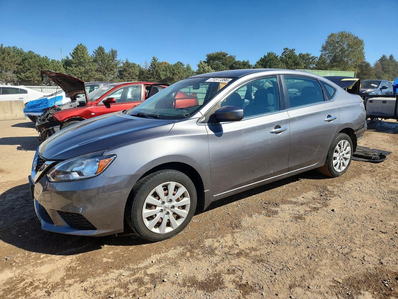 2017 NISSAN SENTRA S | 3N1AB7AP9HY371472 | UPCARS