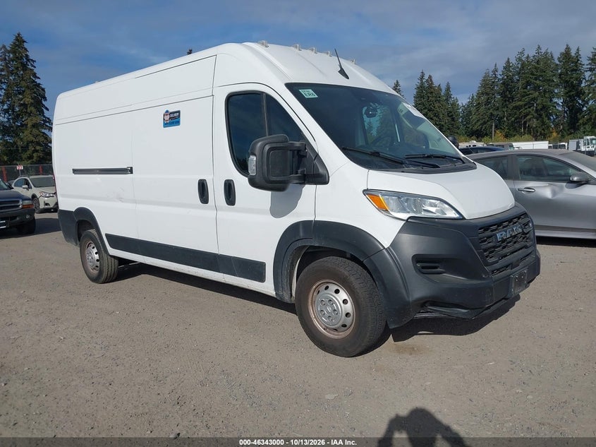 2023 RAM PROMASTER 2500 HIGH ROOF 159 WB | 3C6LRVDG4PE567957 | UPCARS