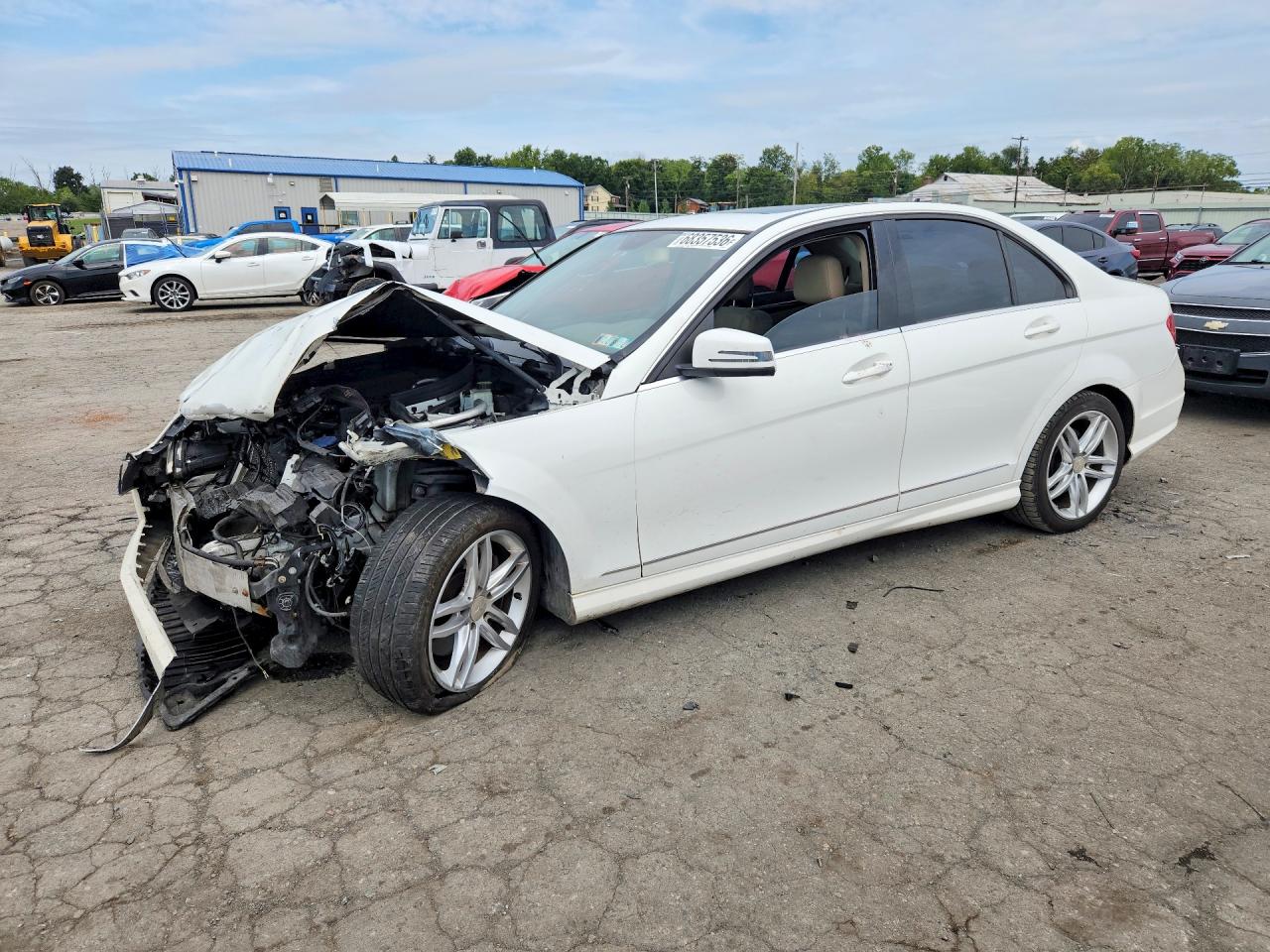 2013 MERCEDES-BENZ C-CLASS 300 4MATIC | WDDGF8AB5DR263037 | UPCARS