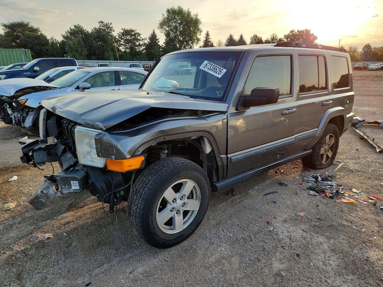 2008 JEEP COMMANDER SPORT | 1J8HG48K28C172366 | UPCARS