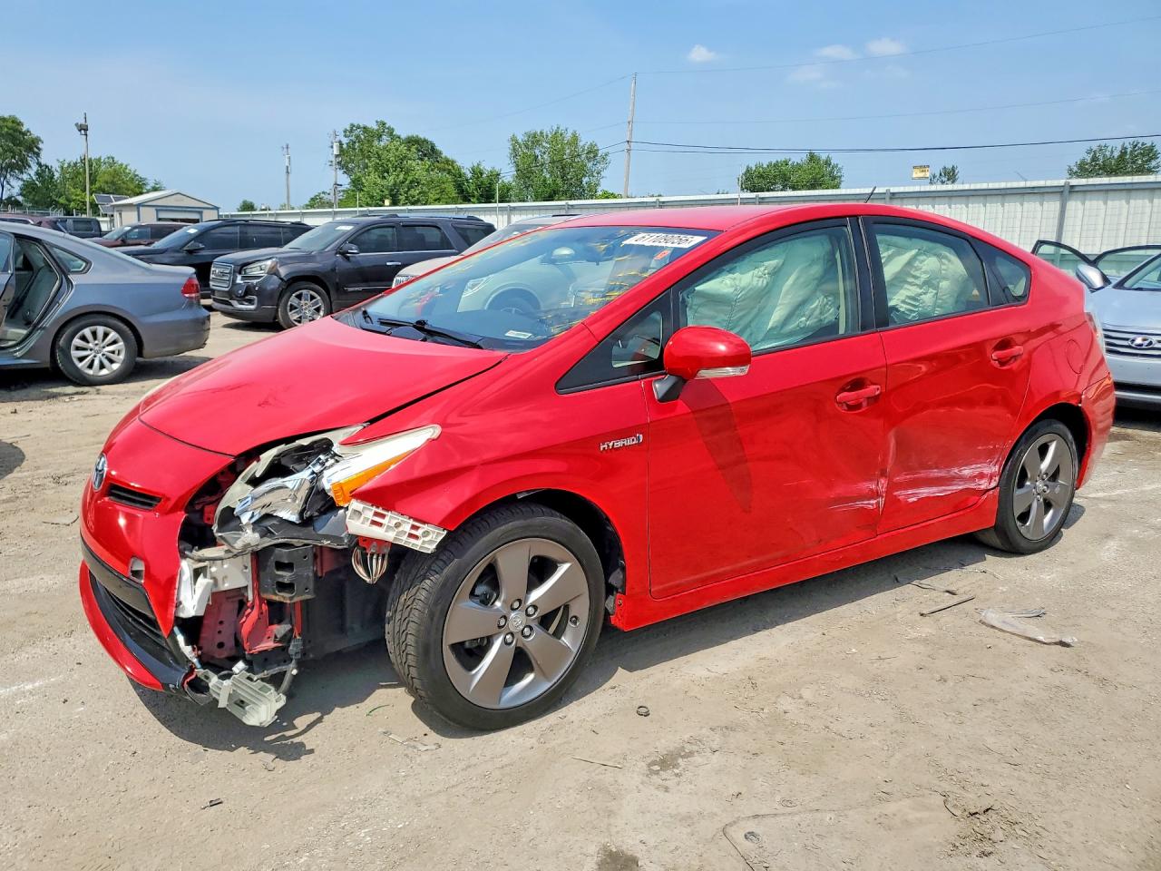 2015 TOYOTA PRIUS PERSONA SERIES | JTDKN3DU3F0415072 | UPCARS