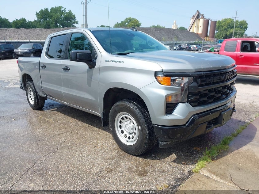 2023 CHEVROLET SILVERADO 1500 4WD  SHORT BED WT | 1GCUDAED5PZ227861 | UPCARS