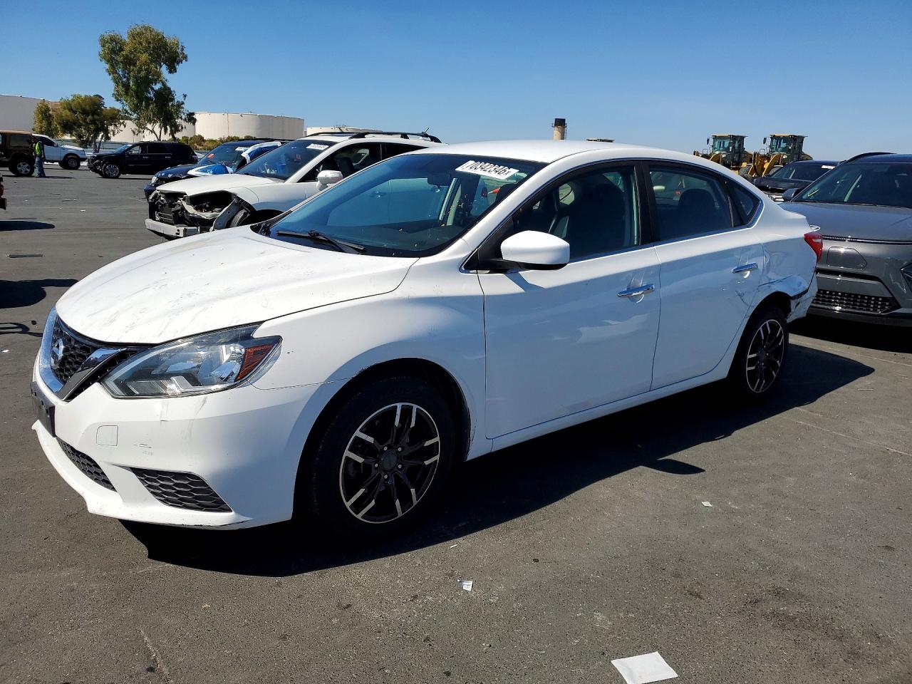 2017 NISSAN SENTRA SV | 3N1AB7AP5HL664833 | UPCARS