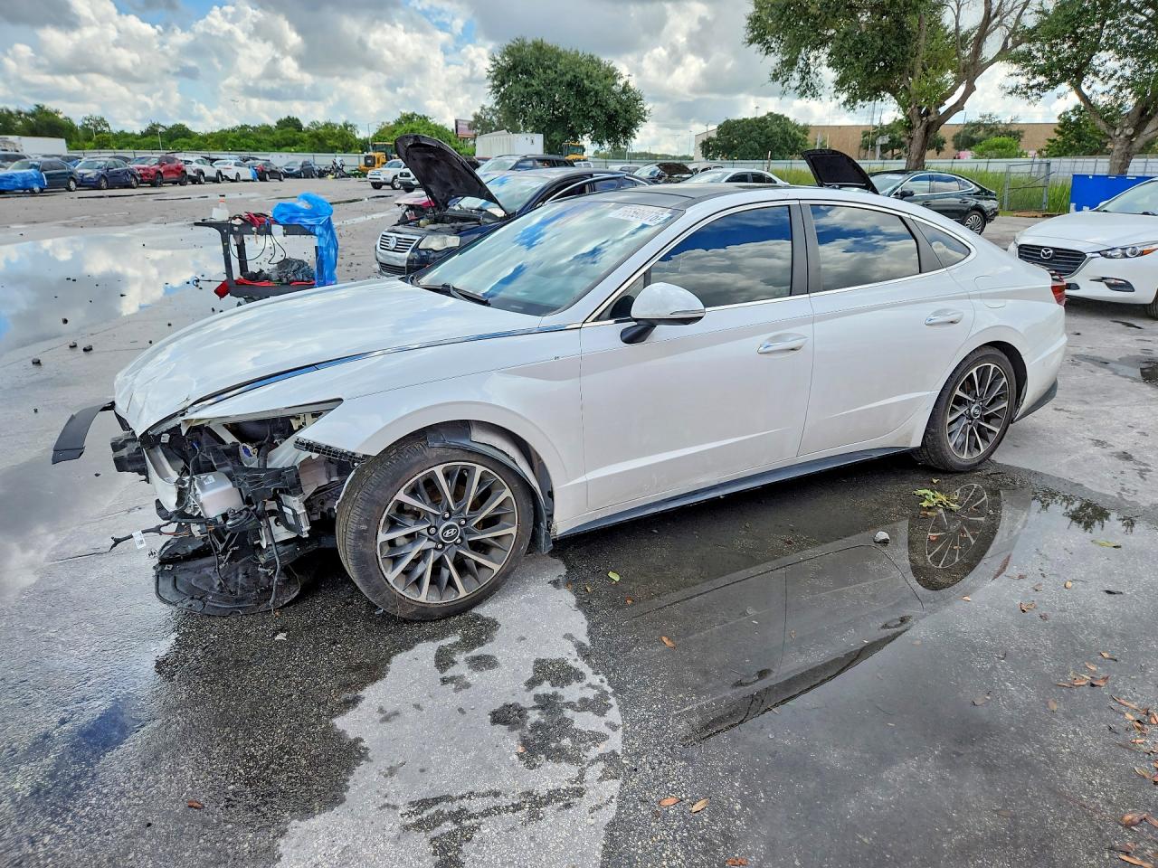 2022 HYUNDAI SONATA LIMITED | KMHL34J22NA196175 | UPCARS