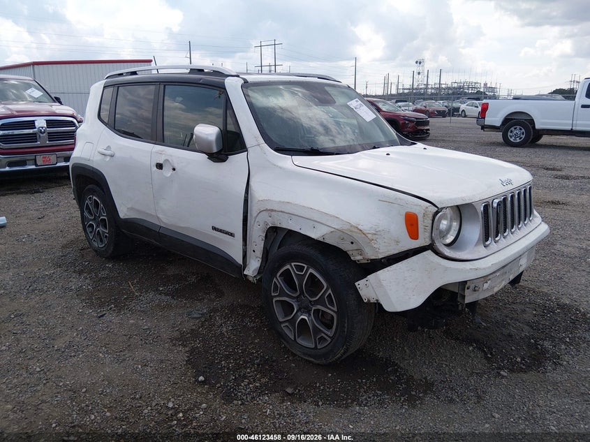 2018 JEEP RENEGADE LIMITED FWD | ZACCJADB1JPG97962 | UPCARS