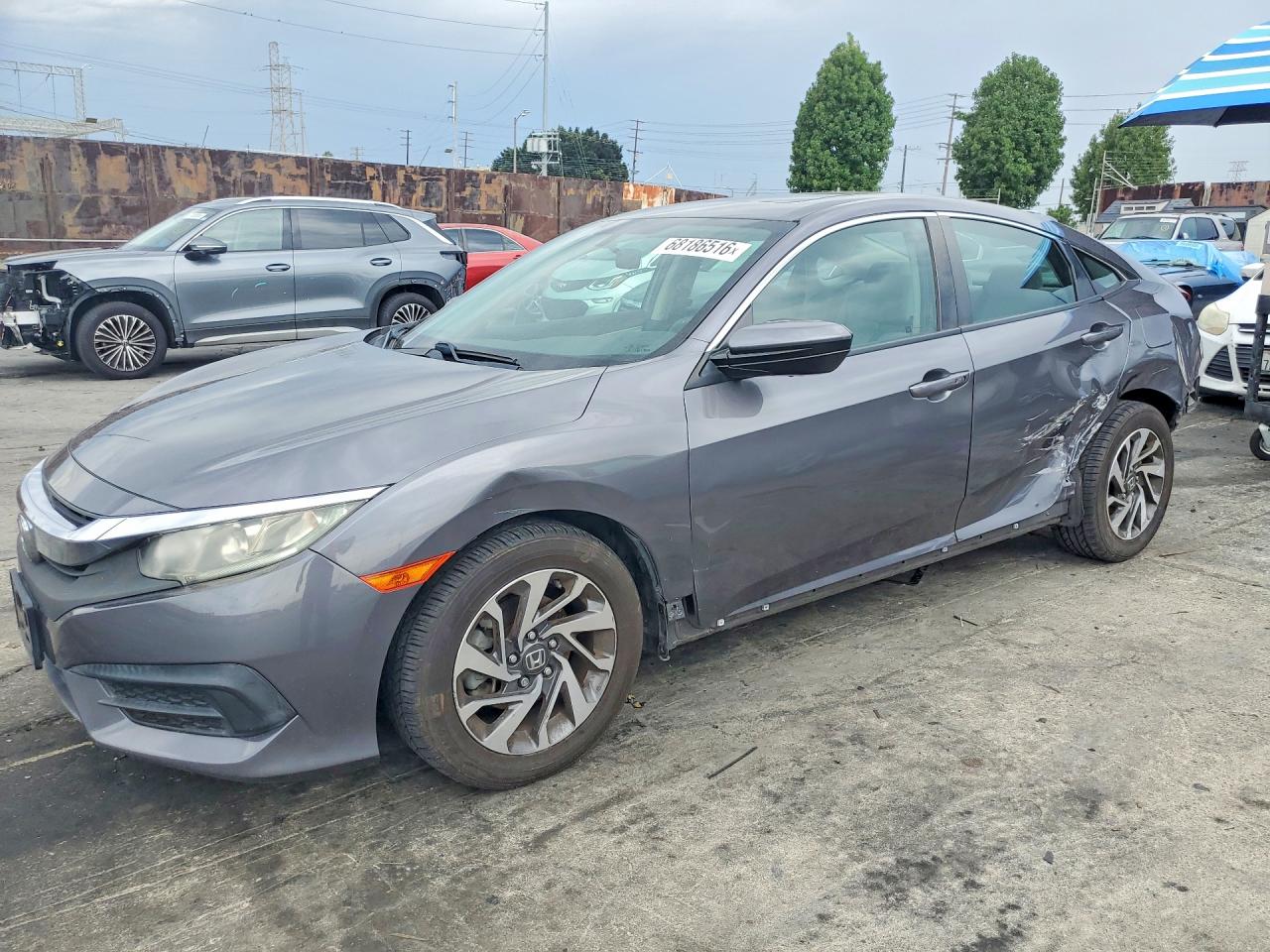 2017 HONDA CIVIC EX | 2HGFC2F75HH545671 | UPCARS