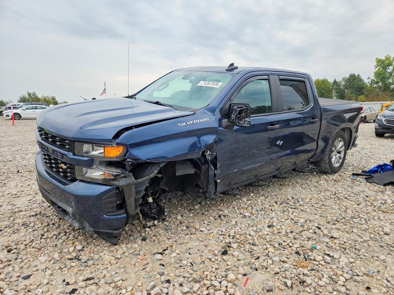 2020 CHEVROLET SILVERADO K1500 CUSTOM | 3GCPYBEK8LG377754 | UPCARS