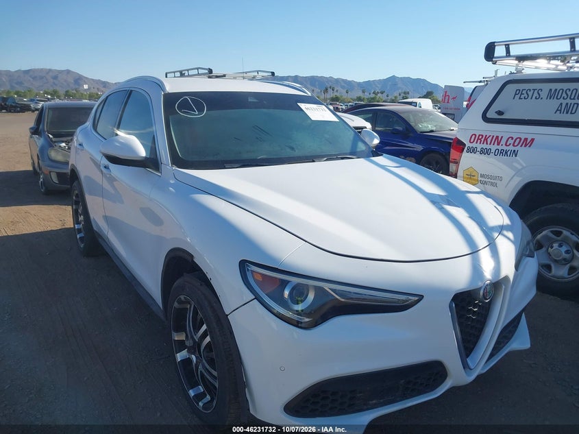 2018 ALFA ROMEO STELVIO TI AWD | ZASFAKBN2J7B75944 | UPCARS