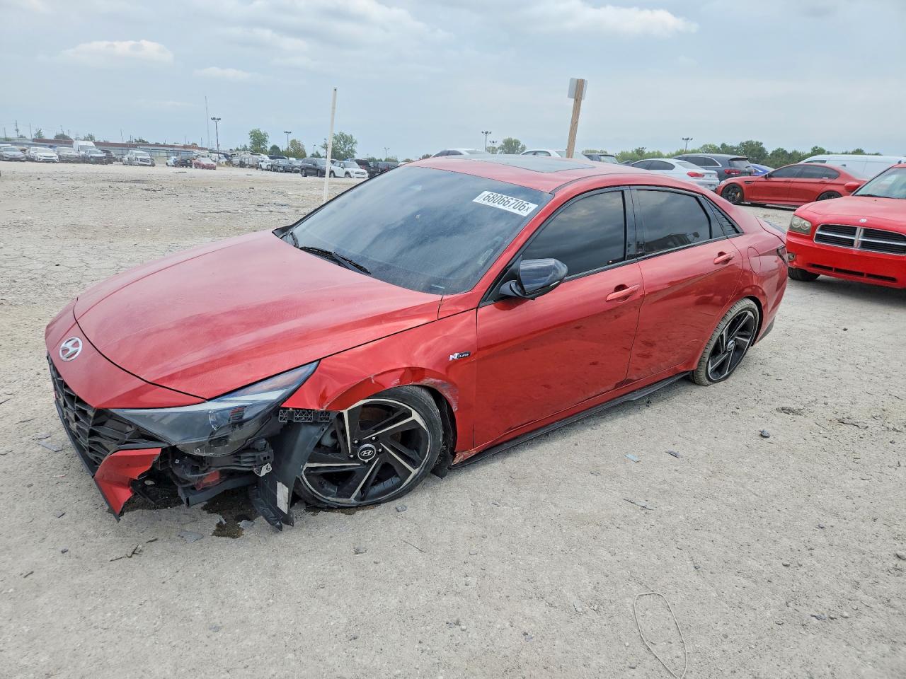 2022 HYUNDAI ELANTRA N LINE | KMHLR4AF5NU231646 | UPCARS